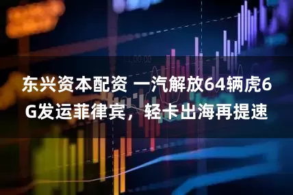 东兴资本配资 一汽解放64辆虎6G发运菲律宾,轻卡出海再提速