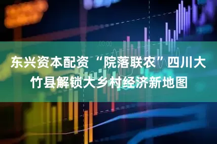 东兴资本配资 “院落联农”四川大竹县解锁大乡村经济新地图